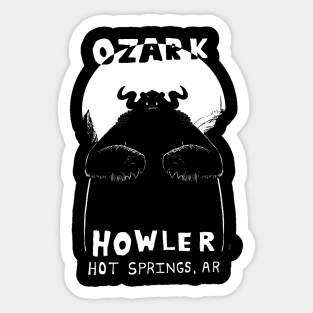 Ozark Howler Sticker